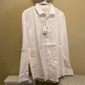 Zara NWT dress shirt with inbuilt cufflinks